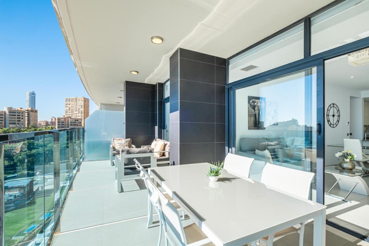 Sunset Drive Resort Apartment 4-8 Poniente Beach Benidorm Ngoại thất bức ảnh