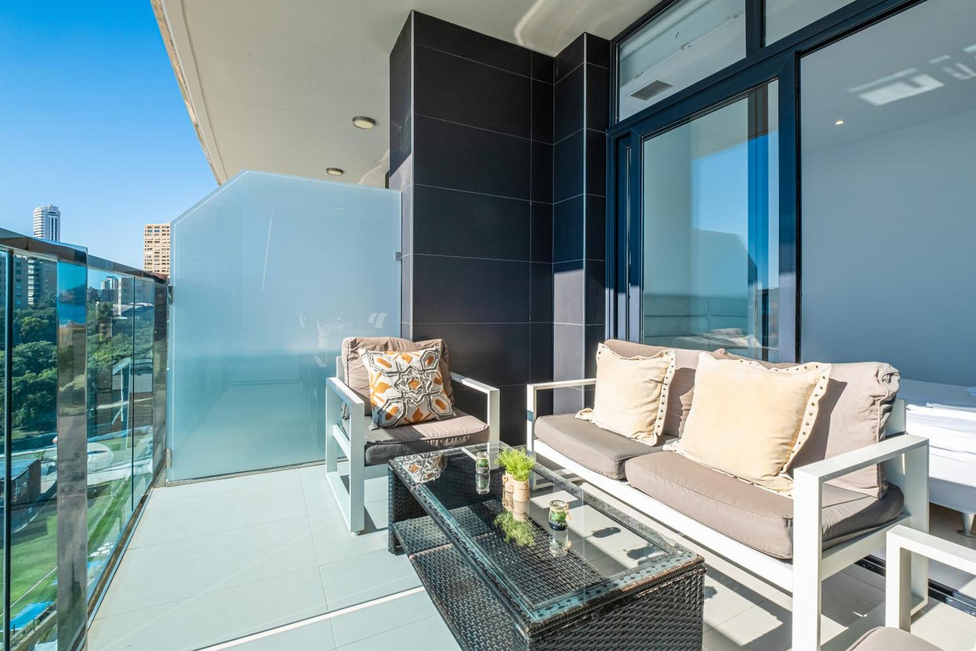 Sunset Drive Resort Apartment 4-8 Poniente Beach Benidorm Ngoại thất bức ảnh