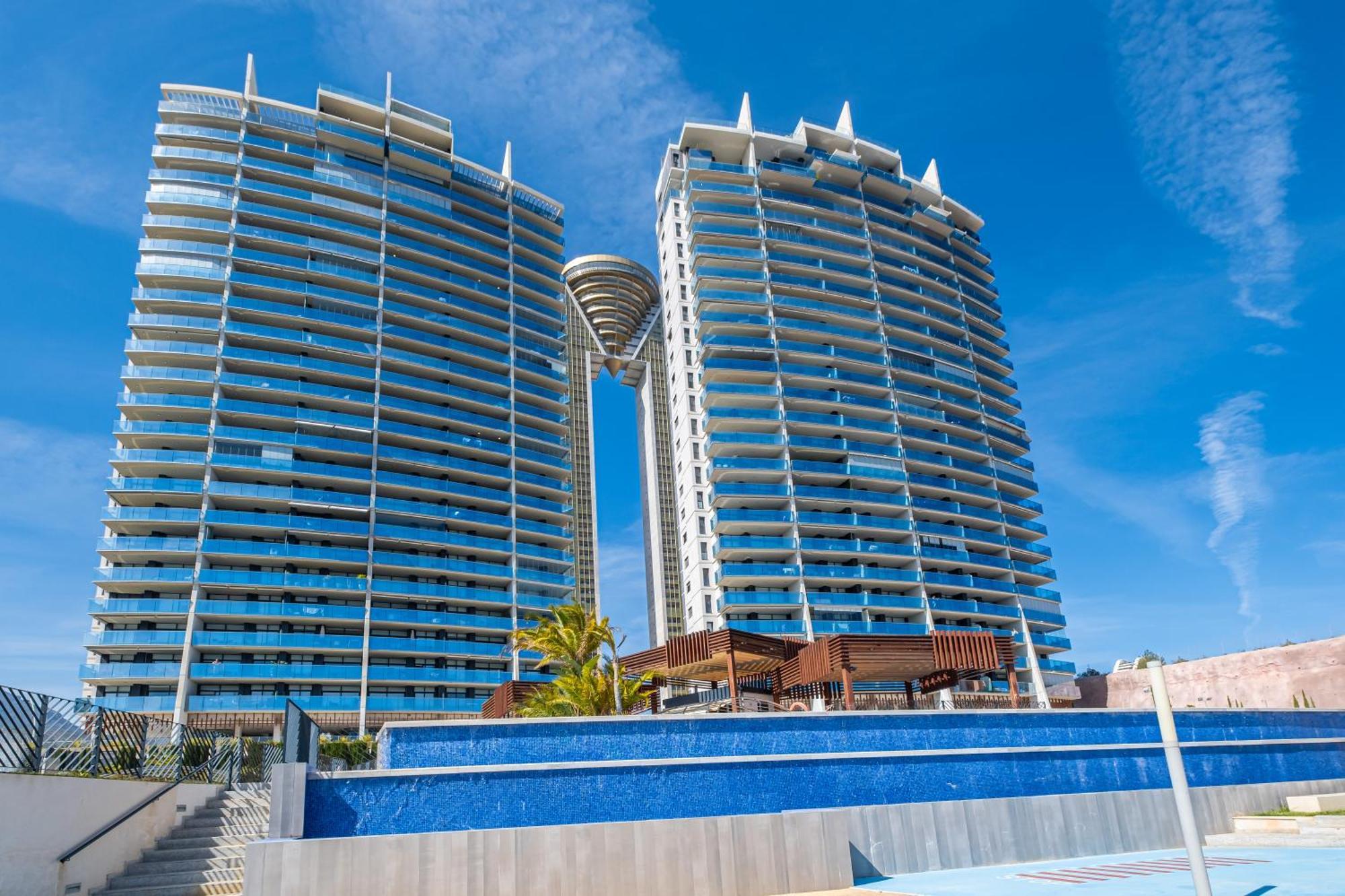 Sunset Drive Resort Apartment 4-8 Poniente Beach Benidorm Ngoại thất bức ảnh