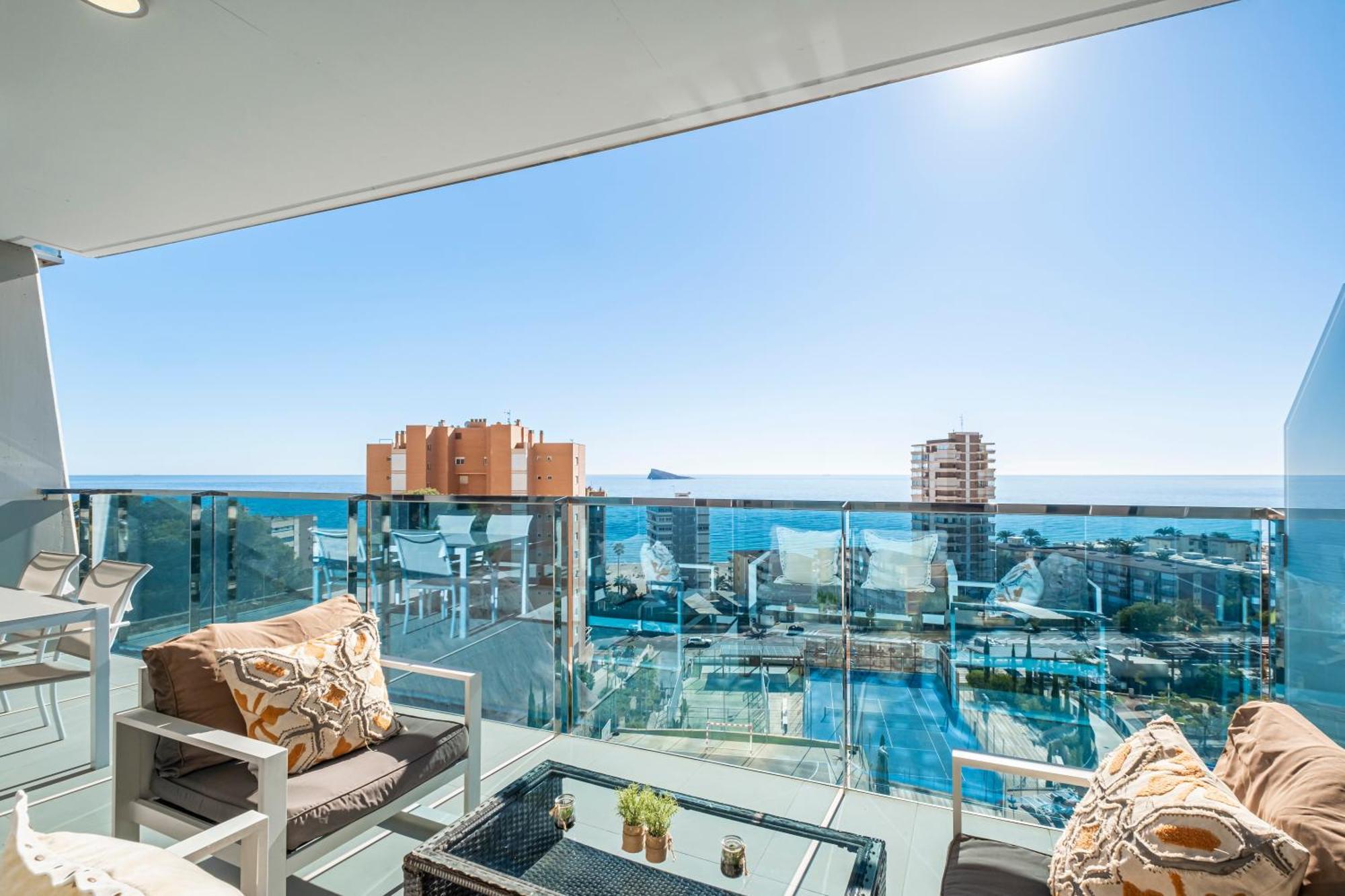 Sunset Drive Resort Apartment 4-8 Poniente Beach Benidorm Ngoại thất bức ảnh