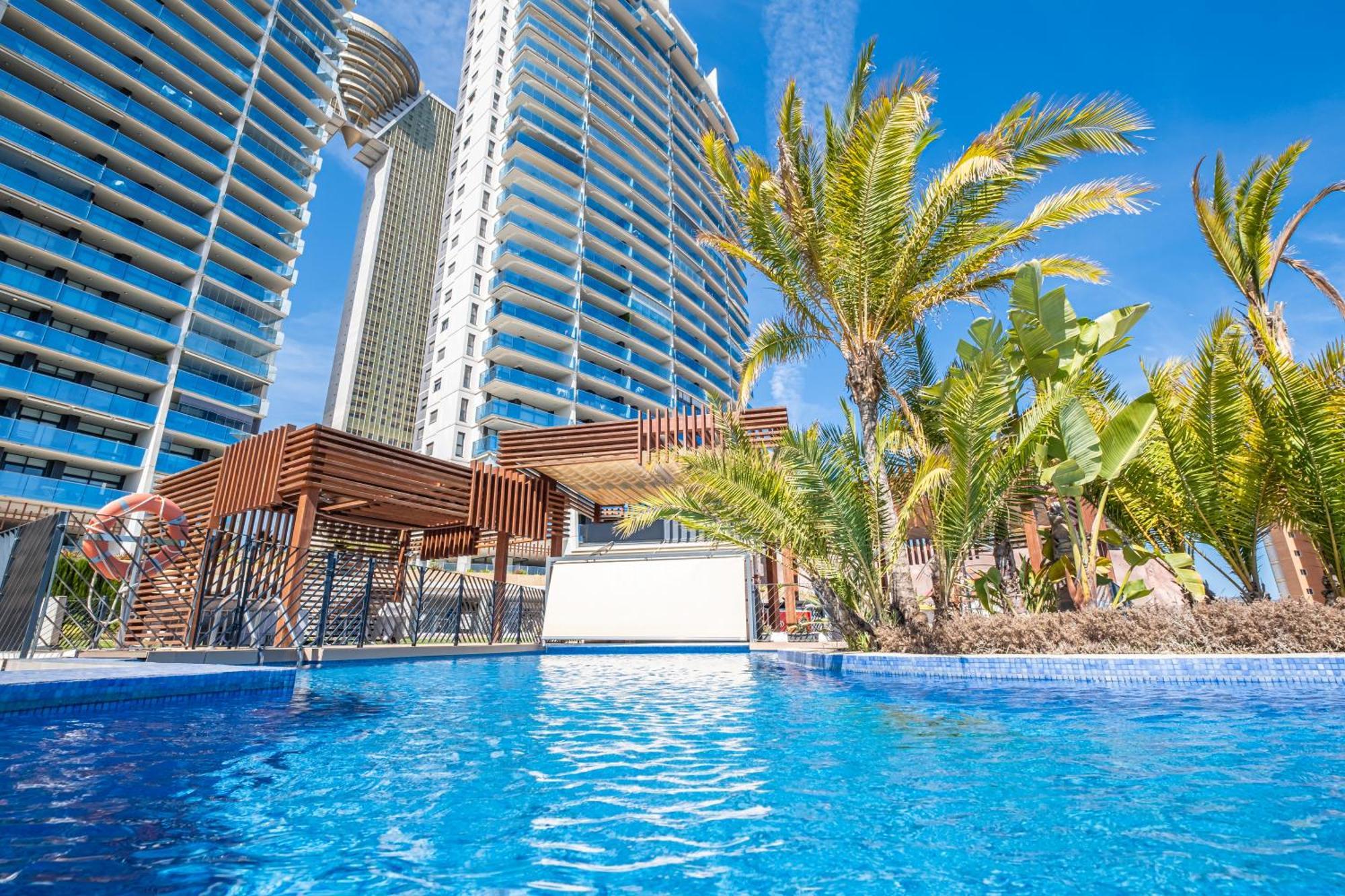 Sunset Drive Resort Apartment 4-8 Poniente Beach Benidorm Ngoại thất bức ảnh